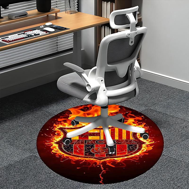 Barcelona,Flames Chair mat Round Rug Office carpet, Machine Washable, Non slip, Suitable for Living Rooms, Bedrooms 80cm
Barcelona,Flames Chair mat Round Rug Office carpet, Machine Washable, Non slip, Suitable for Living Rooms, Bedrooms 80cm