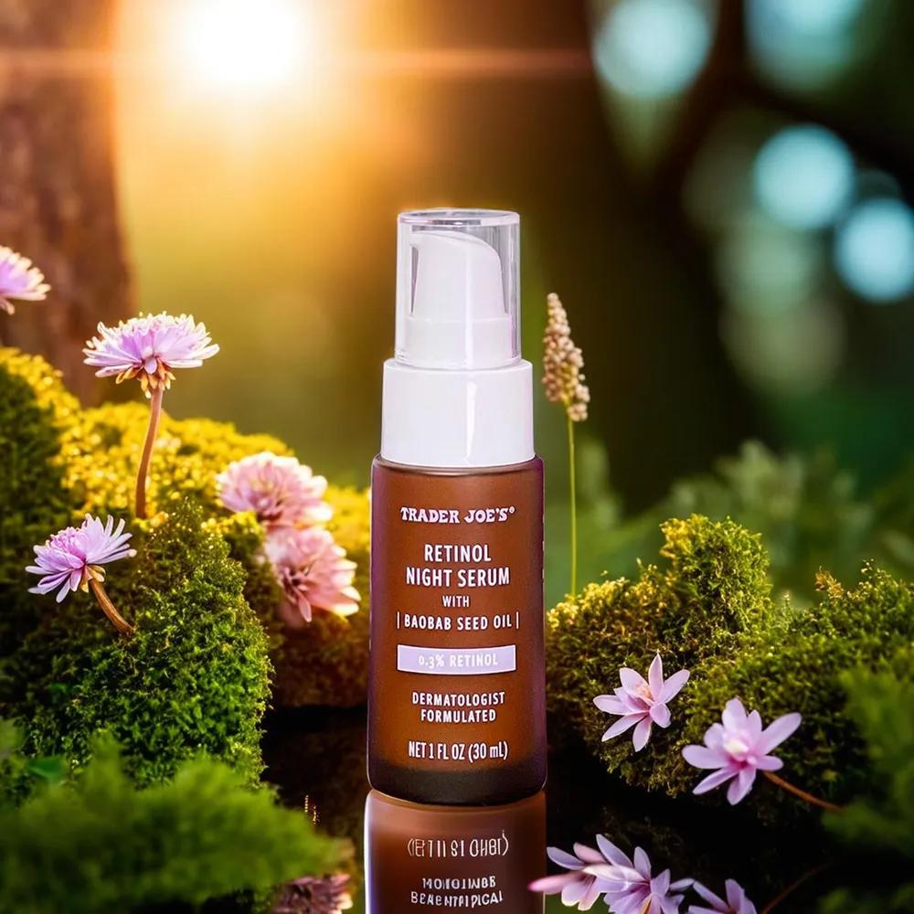 Trader Joe s Retinol Night Serum with Baobab Seed Oil 30ml Traders Joe essence
Trader Joe s Retinol Night Serum with Baobab Seed Oil 30ml Traders Joe essence