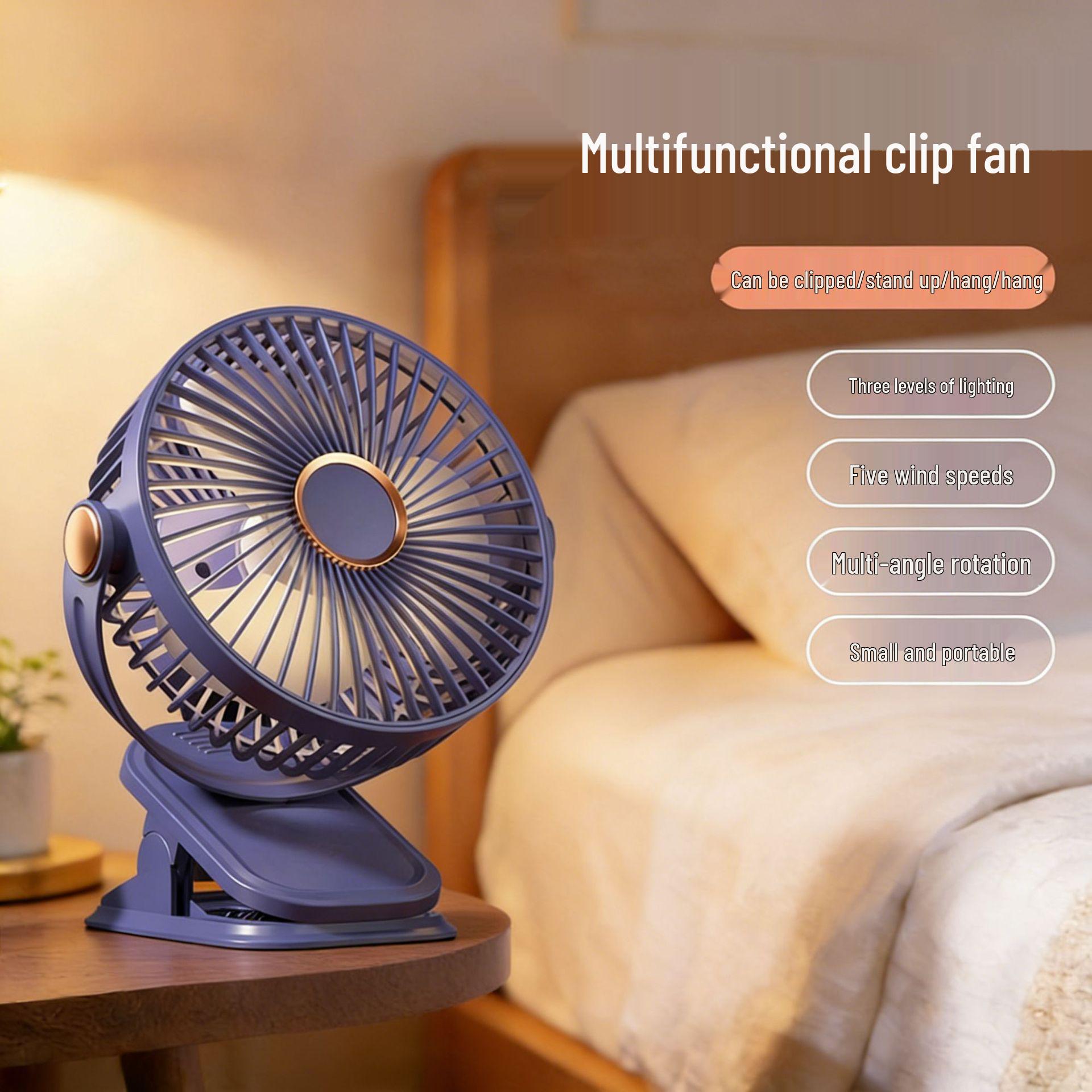 Portable Rechargeable Clip Fan: Compact Air Circulator for Office, Dorm, or Home with Desktop Light and Long Battery Life Rechargeable
Portable Rechargeable Clip Fan: Compact Air Circulator for Office, Dorm, or Home with Desktop Light and Long Battery Life Rechargeable