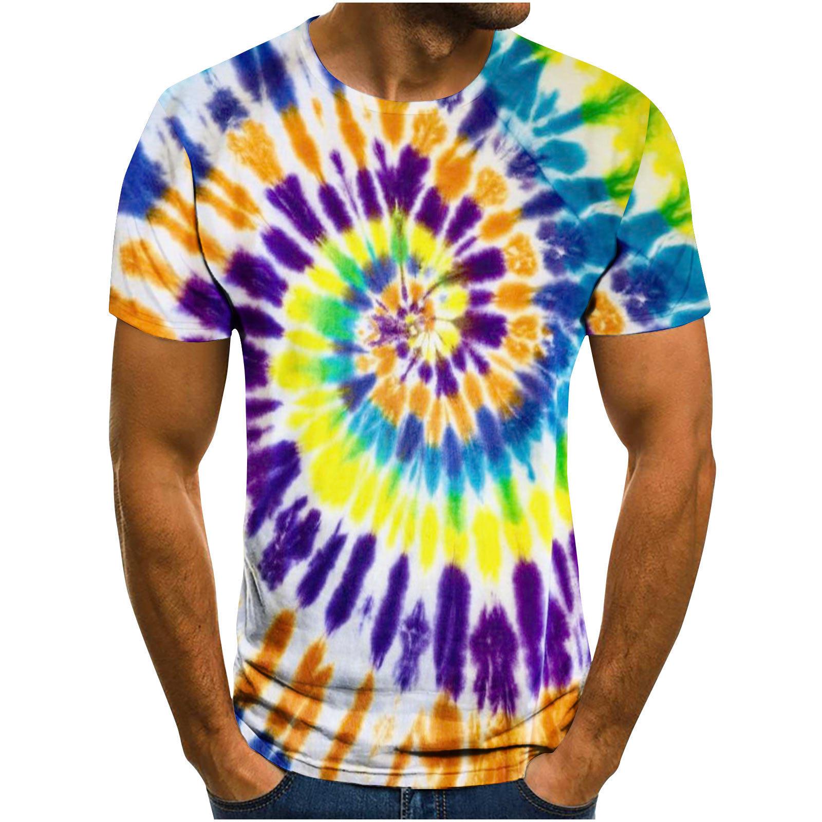 Summer Round Neck 3D Visual Feast Abstract Print Top Fashionable Casual Short Sleeved Men s T-shirts XS
Summer Round Neck 3D Visual Feast Abstract Print Top Fashionable Casual Short Sleeved Men s T-shirts XS