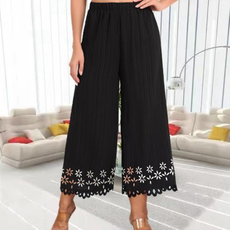 Extended sizes Large size Ladies s clothing summer thin style loose straight leg large size pants Ladies s pants summer L чёрный
Extended sizes Large size Ladies s clothing summer thin style loose straight leg large size pants Ladies s pants summer L чёрный