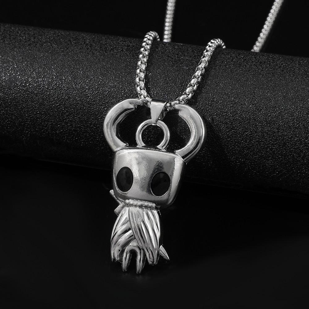 Hollow Knight Silksong Pendant Necklace - Zote the Mighty Retro Casting Charm, Antique Bronze Gothic Gaming Jewelry for Men
Hollow Knight Silksong Pendant Necklace - Zote the Mighty Retro Casting Charm, Antique Bronze Gothic Gaming Jewelry for Men
