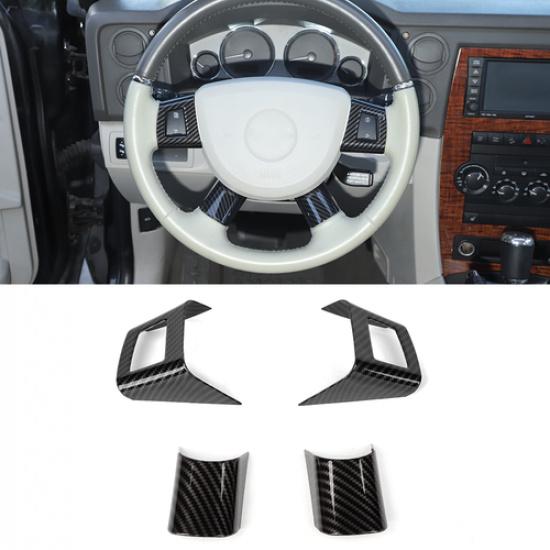 4x Front Steering Wheel Cover Trim for Jeep Grand Cherokee 2006-10 Carbon Fiber
4x Front Steering Wheel Cover Trim for Jeep Grand Cherokee 2006-10 Carbon Fiber