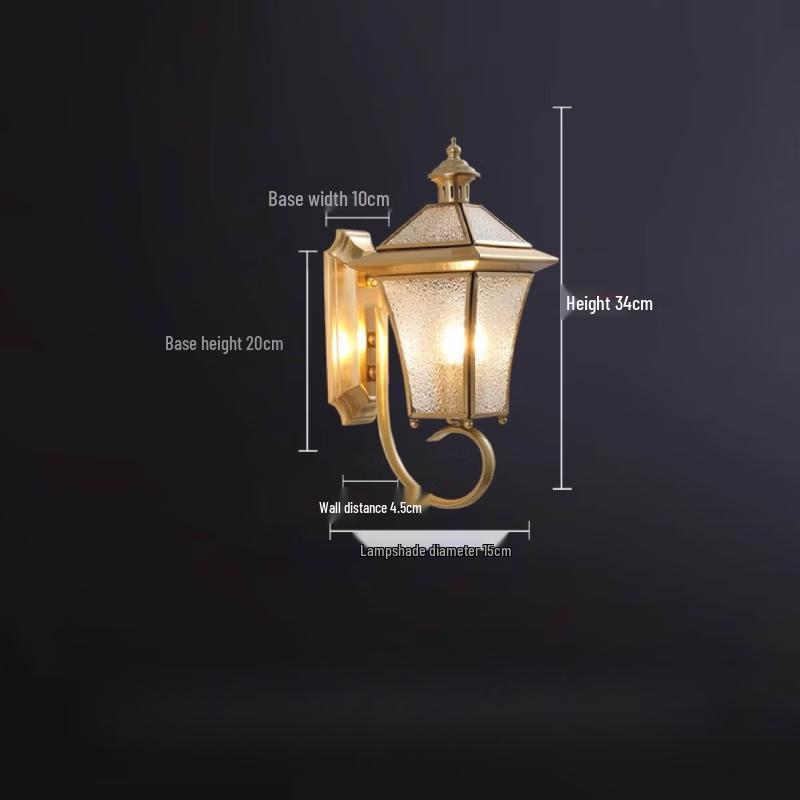 Oeny C-Style Diamond Outdoor Garden Wall Lamp
Oeny C-Style Diamond Outdoor Garden Wall Lamp