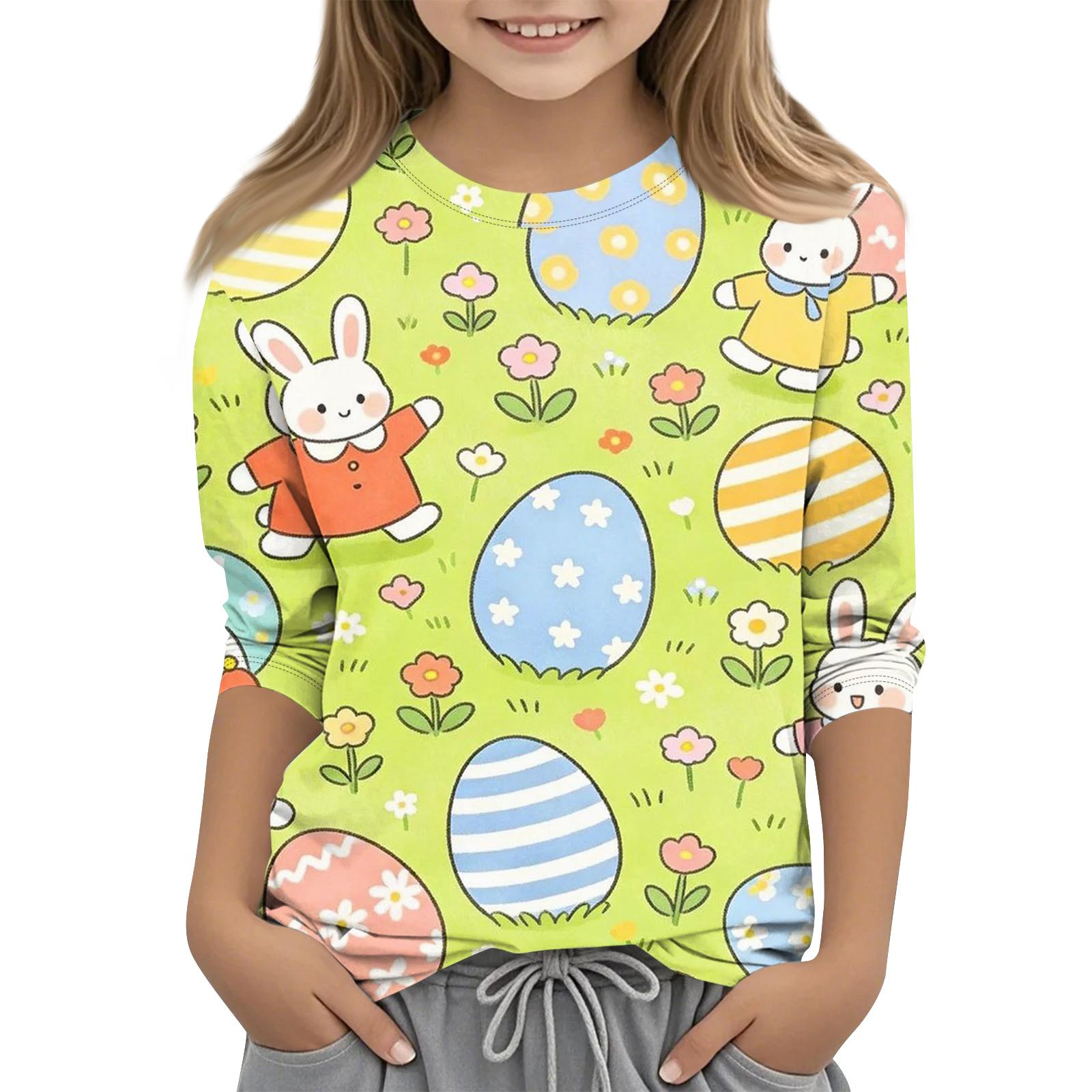Children s Easter Printed Round Neck Seven Quarter Sleeve Casual T-shirt 160 жовтий
Children s Easter Printed Round Neck Seven Quarter Sleeve Casual T-shirt 160 жовтий