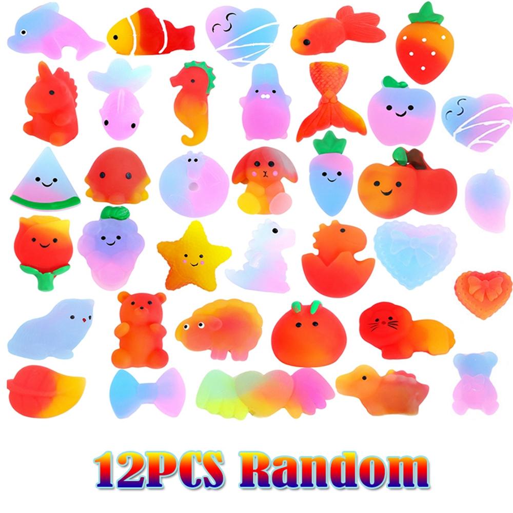 12/36PCS For Kids Adult Gradient Color Mochi Squishy Sensory Fidget Toys Squishy Toy Stress Relief Fidget Toys Party Favors
12/36PCS For Kids Adult Gradient Color Mochi Squishy Sensory Fidget Toys Squishy Toy Stress Relief Fidget Toys Party Favors
