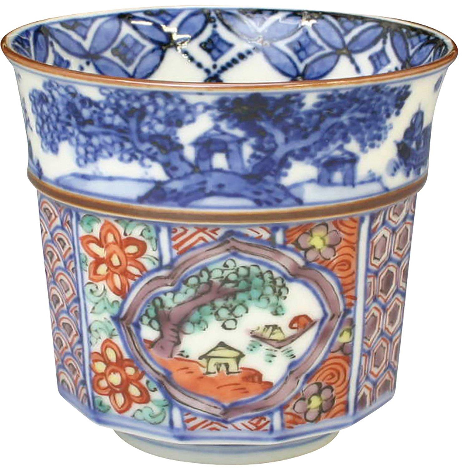 Kyoto ware, Kiyomizu ware, Shoami kiln, small teacup, Flower Change UAO688
Kyoto ware, Kiyomizu ware, Shoami kiln, small teacup, Flower Change UAO688