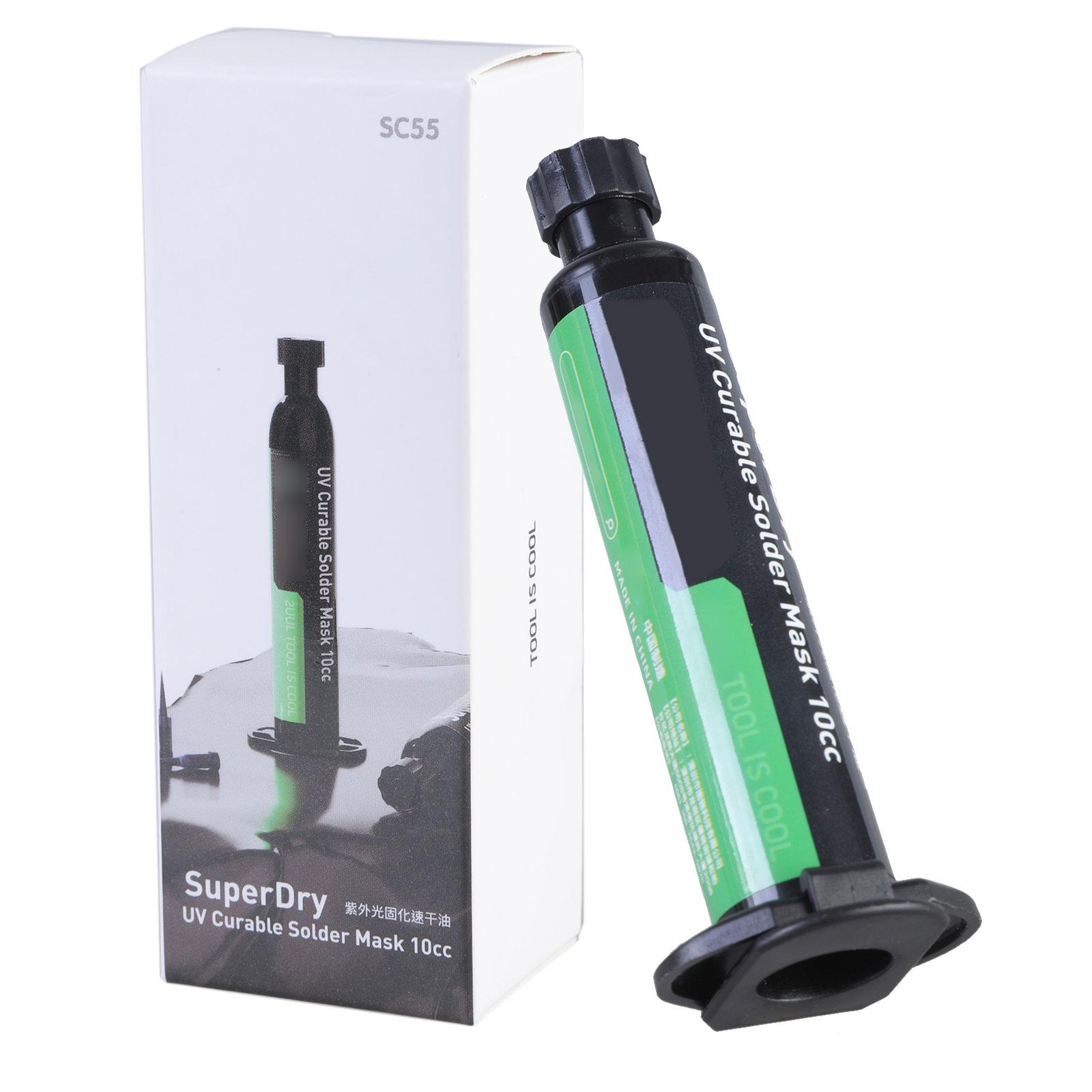 SC55 быстросохнущая отверждаемая паяльная маска 10CC для ремонта телефона Jumping Wire быстросохнущая отверждаемая сварочная паста Flux Oil Tool
SC55 быстросохнущая отверждаемая паяльная маска 10CC для ремонта телефона Jumping Wire быстросохнущая отверждаемая сварочная паста Flux Oil Tool