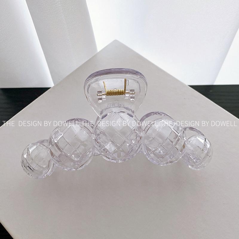 Элегантный 13-сантиметровый зажим-краб для волос в великолепных оттенках для легких причесок. Стильный. Clear12.7cm
Элегантный 13-сантиметровый зажим-краб для волос в великолепных оттенках для легких причесок. Стильный. Clear12.7cm