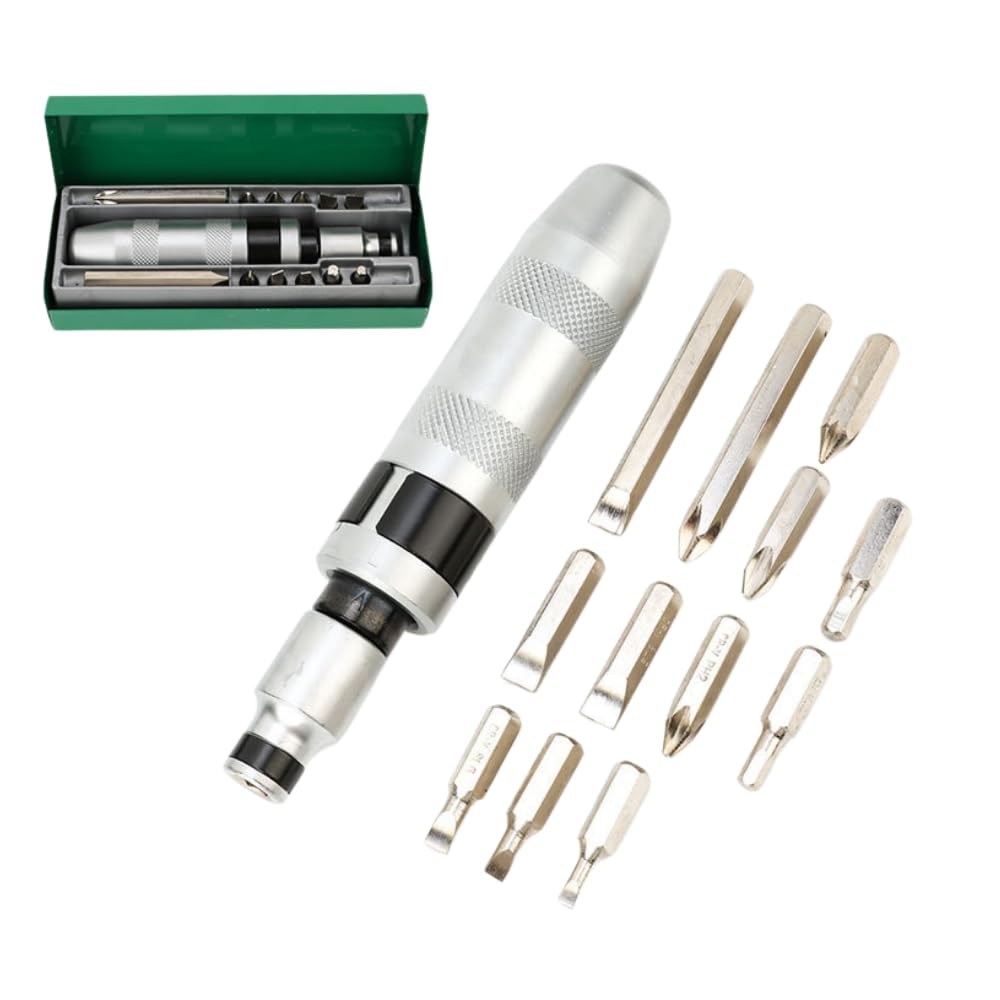 ideamall Shock Driver Screw Remover Bit Case Driver Set Nut Remover Set 13 Pieces
ideamall Shock Driver Screw Remover Bit Case Driver Set Nut Remover Set 13 Pieces