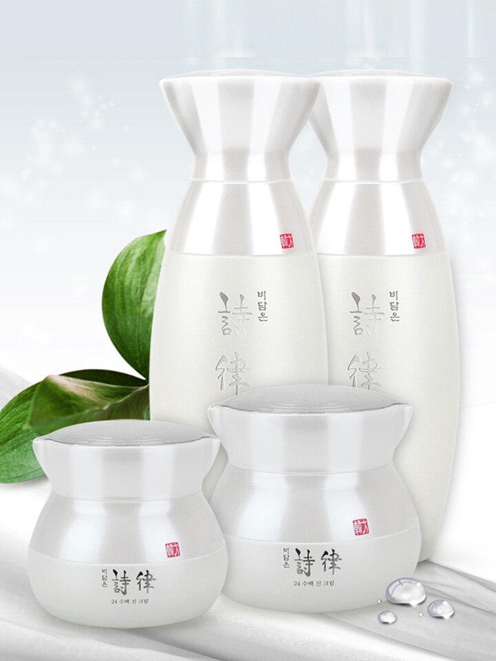Siyul 24 Hundreds of Jin Special 4-piece Set (Skin + Emulsion + Cream + Eye Cream) Hundreds of Jin Special 4-piece Set
Siyul 24 Hundreds of Jin Special 4-piece Set (Skin + Emulsion + Cream + Eye Cream) Hundreds of Jin Special 4-piece Set