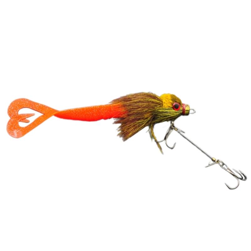 Fishing Hair Lure with Swimming Action for Lake River Ocean Fishing Activity Professional Artificial Swimbait
Fishing Hair Lure with Swimming Action for Lake River Ocean Fishing Activity Professional Artificial Swimbait