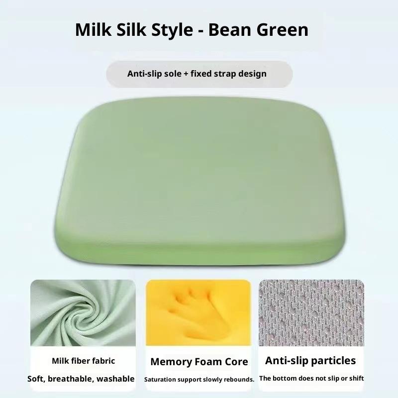 Ice Silk Memory Foam Chair Pad Cushion Breathable Slow Rebound Student Butt Mat Breathable Detachabl зелений
Ice Silk Memory Foam Chair Pad Cushion Breathable Slow Rebound Student Butt Mat Breathable Detachabl зелений