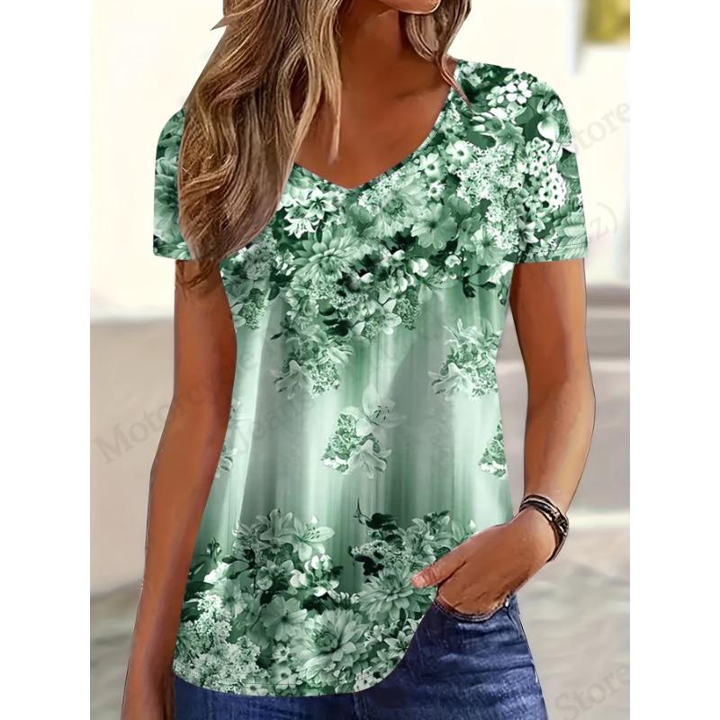 2026 New Women s T-shirt Flower Floral Design 3d Print T-shirt Women Fashion Casual V-Neck Short Sleeve Casual Tops Tee Female XL
2026 New Women s T-shirt Flower Floral Design 3d Print T-shirt Women Fashion Casual V-Neck Short Sleeve Casual Tops Tee Female XL