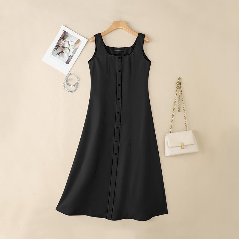 ZANZEA Женское летнее повседневное платье без рукавов с квадратным вырезом 5XL чёрный
ZANZEA Женское летнее повседневное платье без рукавов с квадратным вырезом 5XL чёрный