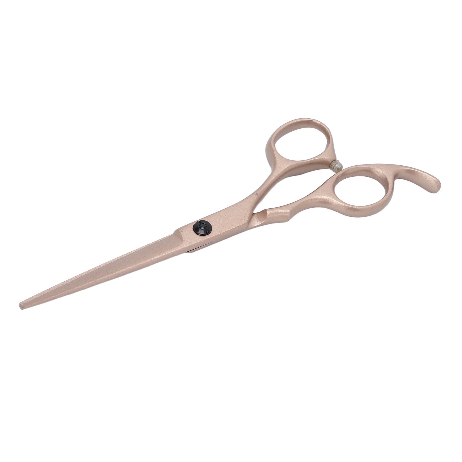 Hair Cutting Scissors Stainless Steel Comfortable Grip Hairdressing Scissor for Barber Shop Rose Gold
Hair Cutting Scissors Stainless Steel Comfortable Grip Hairdressing Scissor for Barber Shop Rose Gold