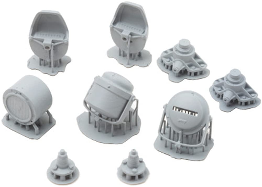 Sol Model World War II German Army Bosch Light Headlight Set 4 Pieces 3D Printed Resin Kit MM499 1/16 Light/Notek
Sol Model World War II German Army Bosch Light Headlight Set 4 Pieces 3D Printed Resin Kit MM499 1/16 Light/Notek