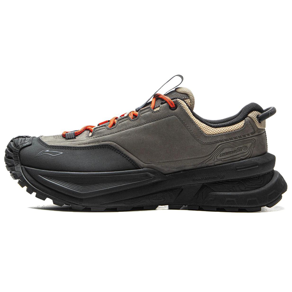 Li Ning Outdoor CF Tracing Waterproof Support Low top Hiking Shoes Unisex Gray Black AHTV037-3 41
Li Ning Outdoor CF Tracing Waterproof Support Low top Hiking Shoes Unisex Gray Black AHTV037-3 41