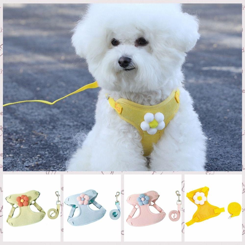 Flower Cat Harness Vest Chest Rope Set Cloth Cat Vest Chest Rope Set Puppy Chest Strap Outdoor XS розовый
Flower Cat Harness Vest Chest Rope Set Cloth Cat Vest Chest Rope Set Puppy Chest Strap Outdoor XS розовый