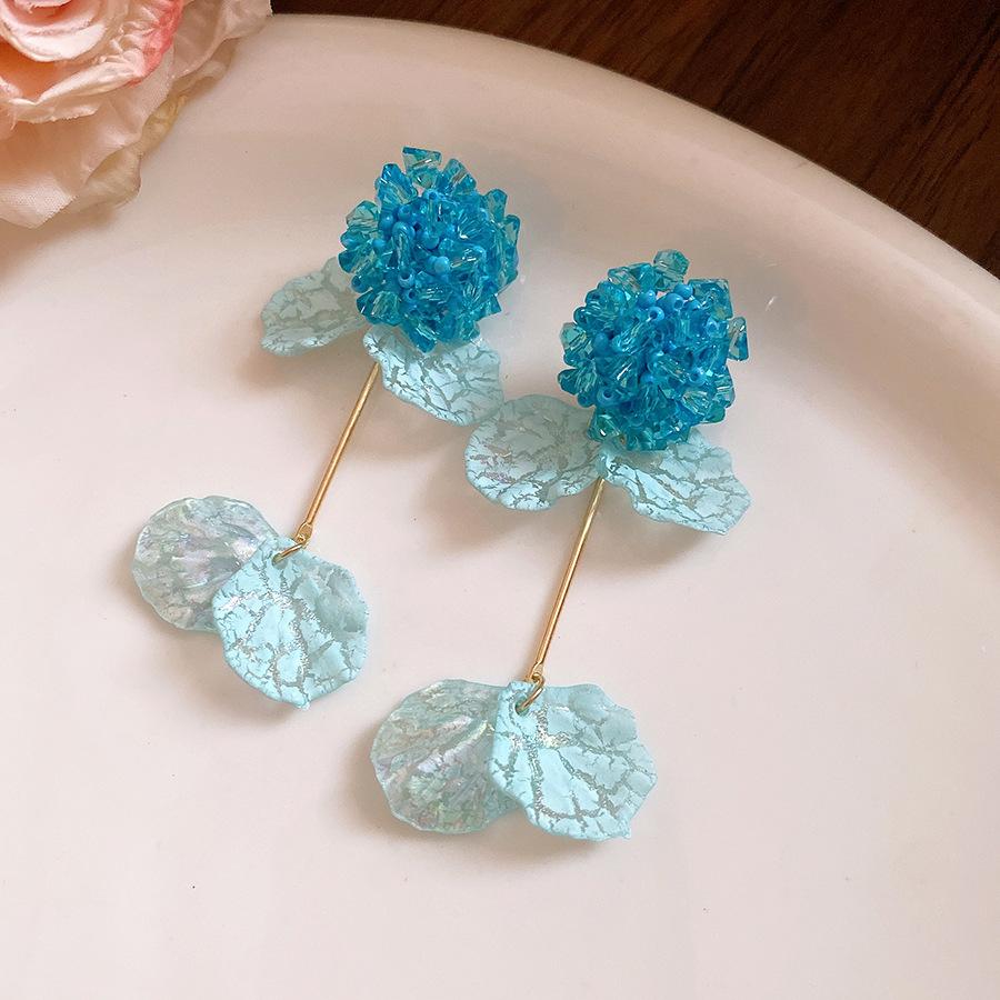 Silver Needle Blue Flower Tassel Earrings Women s ins Style Light Luxury Premium Temperament Earrings Holiday Style Versatile Earrings
Silver Needle Blue Flower Tassel Earrings Women s ins Style Light Luxury Premium Temperament Earrings Holiday Style Versatile Earrings