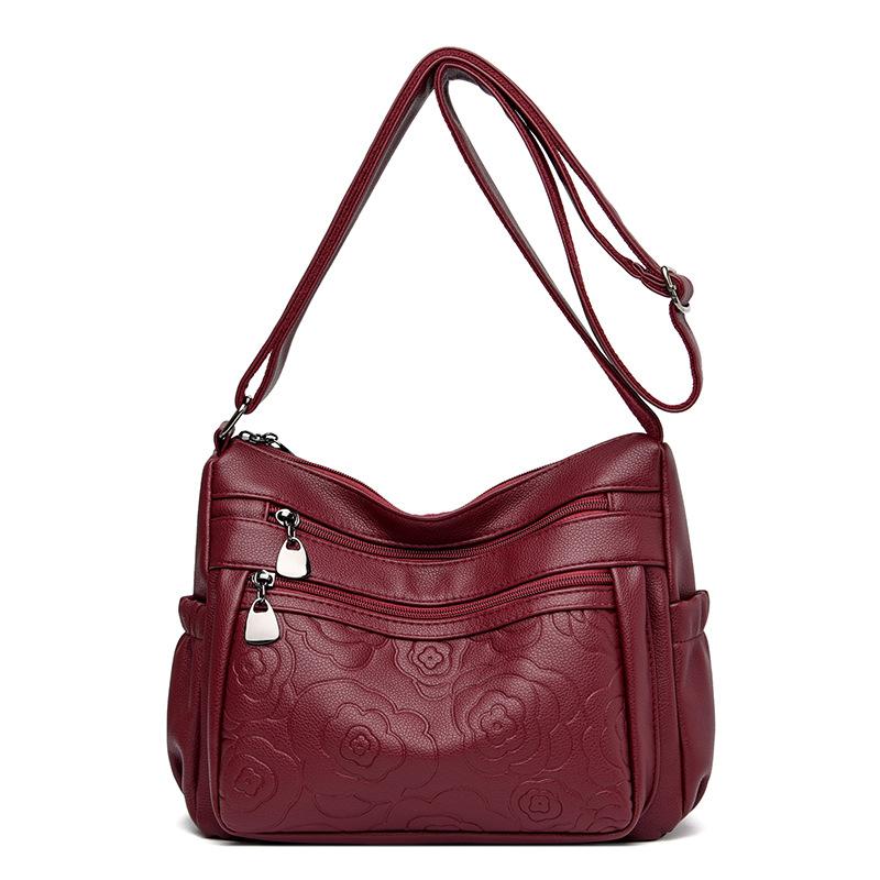 Soft Leather-Look Shoulder Bag for Women Multi-Layer Large Capacity Crossbody Mom Handbag Versatile Everyday Purse 26 12 21 червоний
Soft Leather-Look Shoulder Bag for Women Multi-Layer Large Capacity Crossbody Mom Handbag Versatile Everyday Purse 26 12 21 червоний