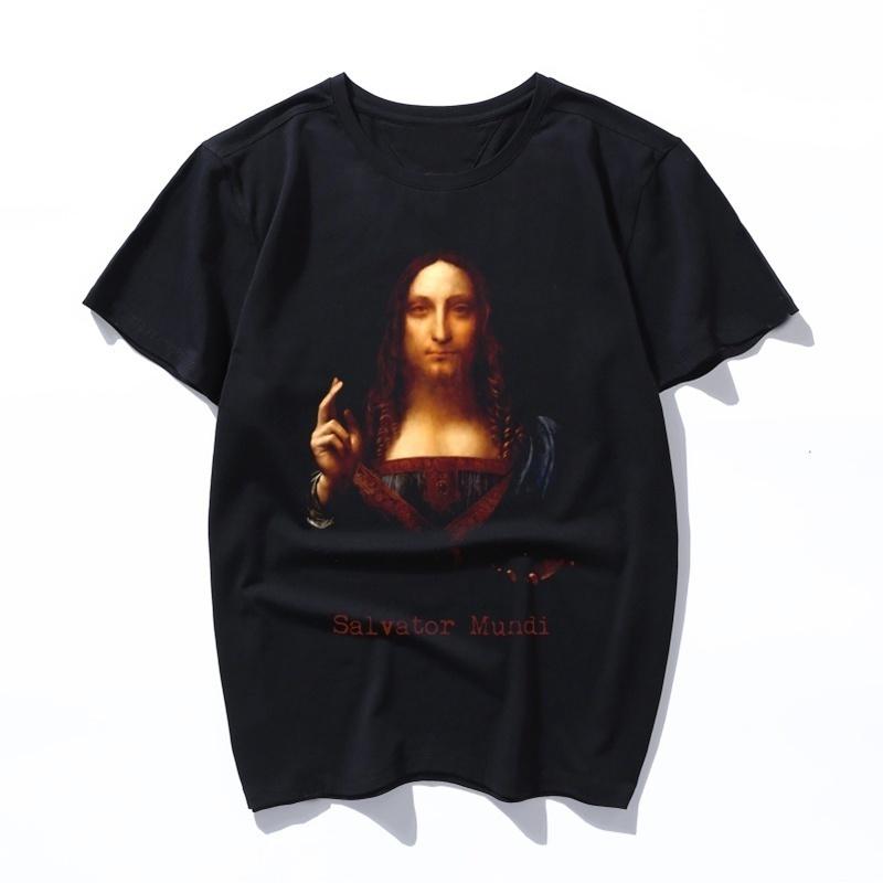 Salvator Mundi Leonardo Da Vinci Portrait Of Man Top Design Arrival Round Neck Tees And Unisex T-shirts
Salvator Mundi Leonardo Da Vinci Portrait Of Man Top Design Arrival Round Neck Tees And Unisex T-shirts