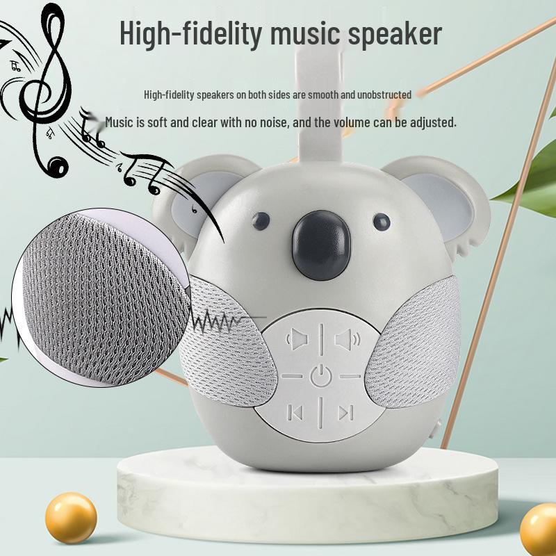 Koala Sleep Aid Baby Mobile with Soothing White Noise and Music Box 12*10*9 світло-сірий колір
Koala Sleep Aid Baby Mobile with Soothing White Noise and Music Box 12*10*9 світло-сірий колір