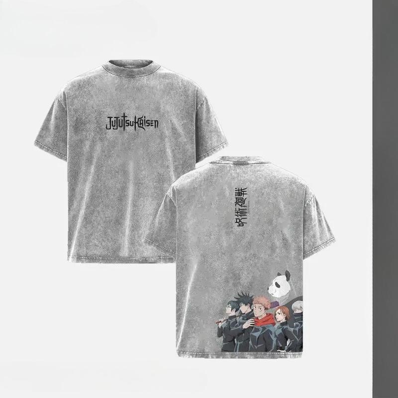 Itadori Yuji Fushiguro Megumi Jujutsu Kaisen Anime Clothing Men Women T-shirts Washed T Shirt Vintage Cotton Tshirt Harajuku Top XXL сірий колір
Itadori Yuji Fushiguro Megumi Jujutsu Kaisen Anime Clothing Men Women T-shirts Washed T Shirt Vintage Cotton Tshirt Harajuku Top XXL сірий колір