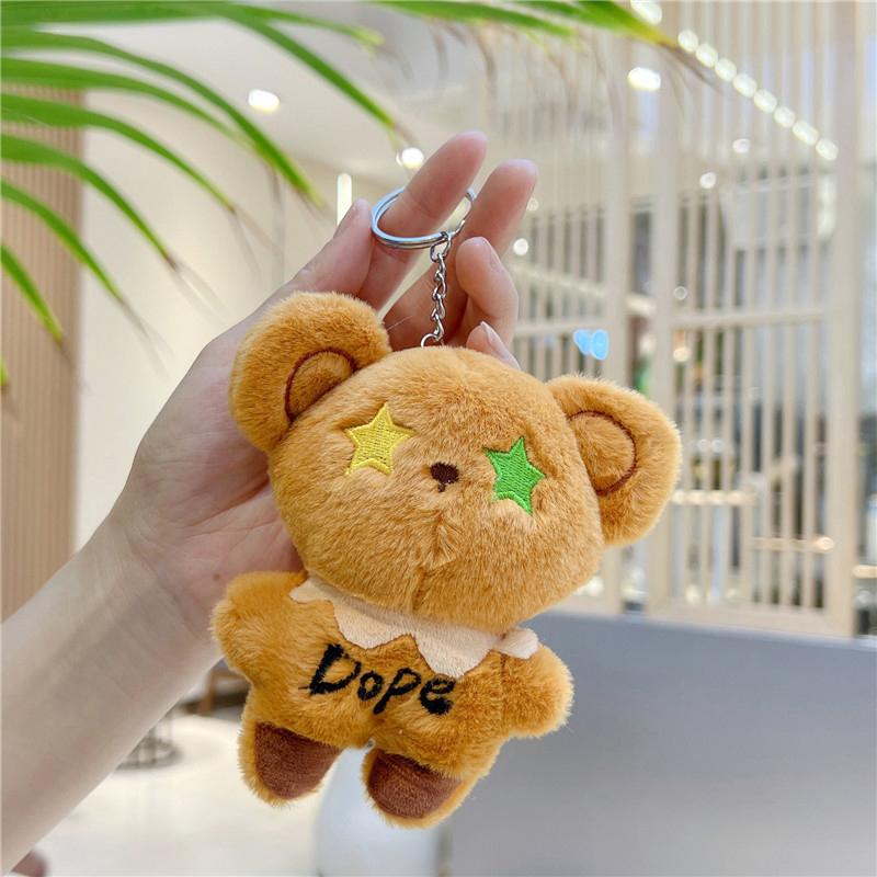 Plush Stuffed Animals Cool Bear Plush Doll Pendant Backpack Pendant Brithday Gift For Friend
Plush Stuffed Animals Cool Bear Plush Doll Pendant Backpack Pendant Brithday Gift For Friend