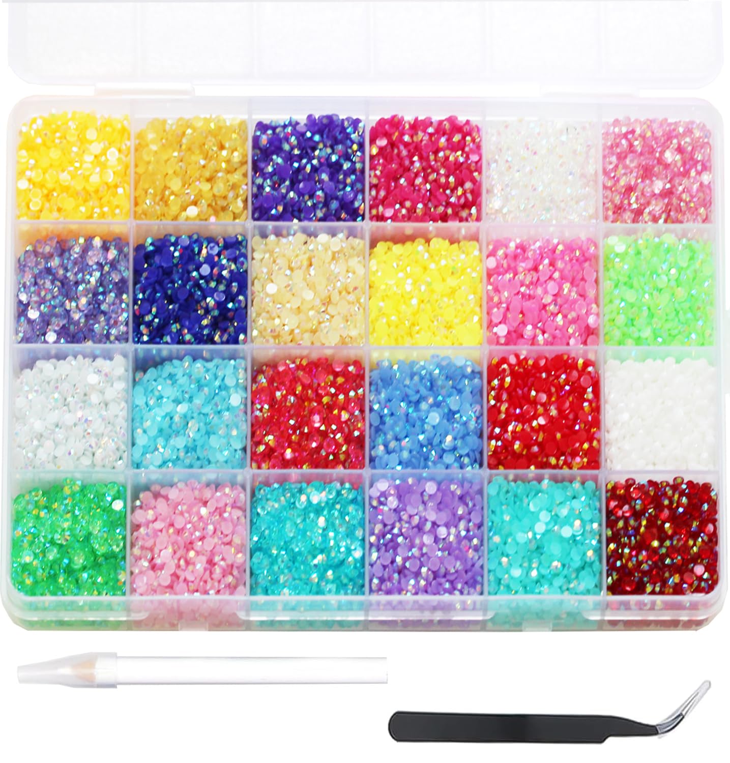 24 000 страз для ногтей, стразы, BetterJonny, 24 цвета, стразы для ногтей, стекло, детали для декора ногтей, детали для рукоделия, детали для DIY-дизайна ногтей, украсьте свои ногти (3mm)
24 000 страз для ногтей, стразы, BetterJonny, 24 цвета, стразы для ногтей, стекло, детали для декора ногтей, детали для рукоделия, детали для DIY-дизайна ногтей, украсьте свои ногти (3mm)