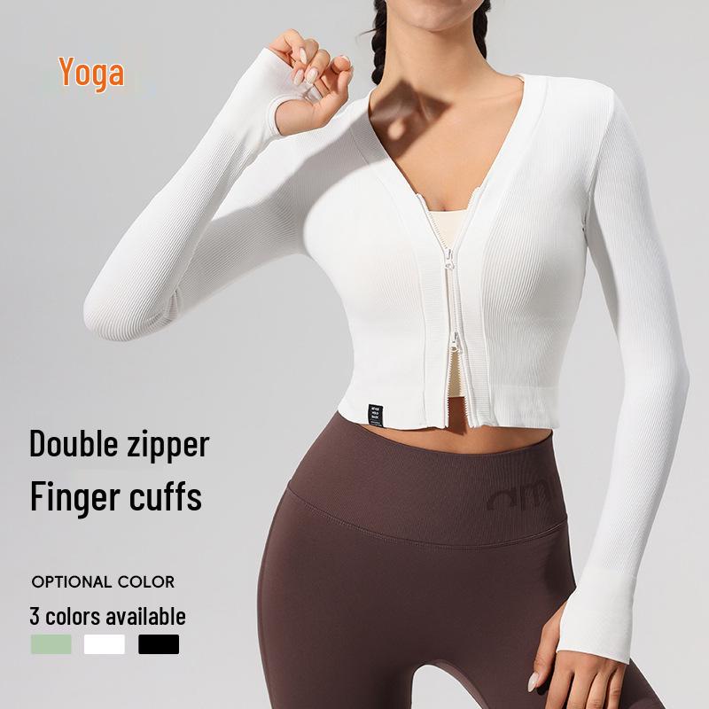 Women s Cross-Border Fitness Long-Sleeve Zippered Sports Top for Running, Training, and Yoga Small
Women s Cross-Border Fitness Long-Sleeve Zippered Sports Top for Running, Training, and Yoga Small