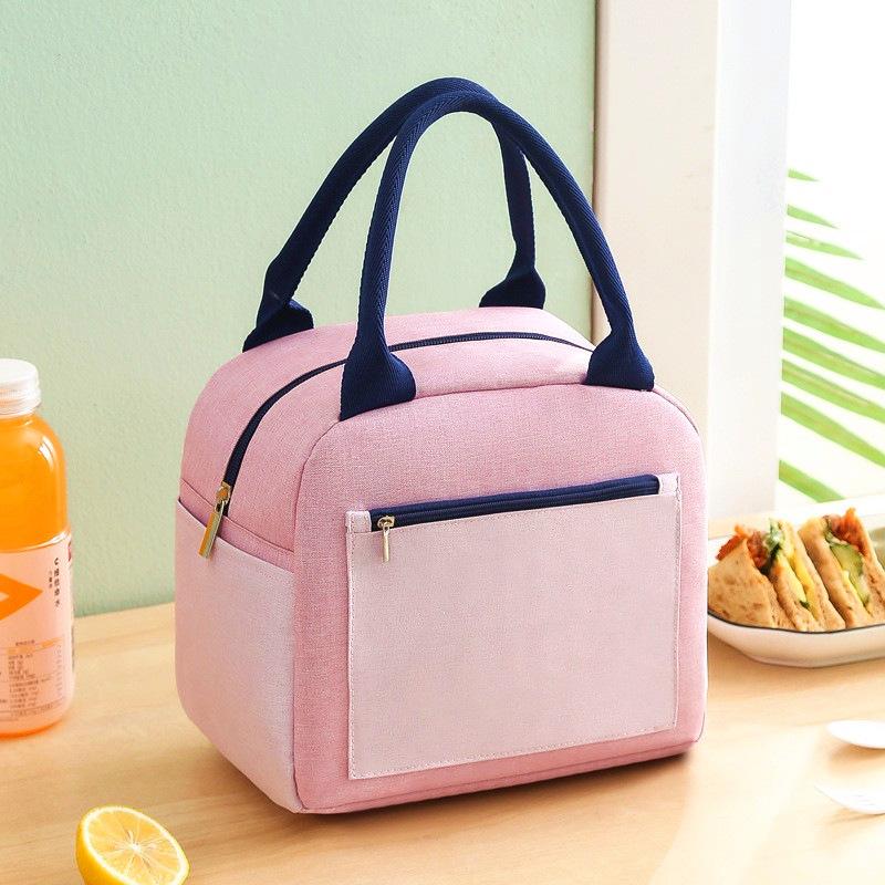 Thiened Aluminum Foil Lunch Box Bag Waterproof Color Bento Box Handbag Travel Lunch Bag for Children рожевий
Thiened Aluminum Foil Lunch Box Bag Waterproof Color Bento Box Handbag Travel Lunch Bag for Children рожевий