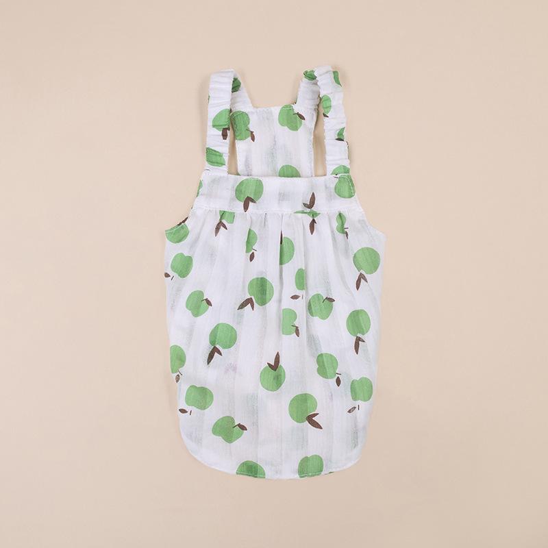 Прямые продажи с фабрики, летняя одежда для домашних собак, хлопковый комбинезон, жилет с фруктовым принтом, фруктовый узор S зелёный
Прямые продажи с фабрики, летняя одежда для домашних собак, хлопковый комбинезон, жилет с фруктовым принтом, фруктовый узор S зелёный