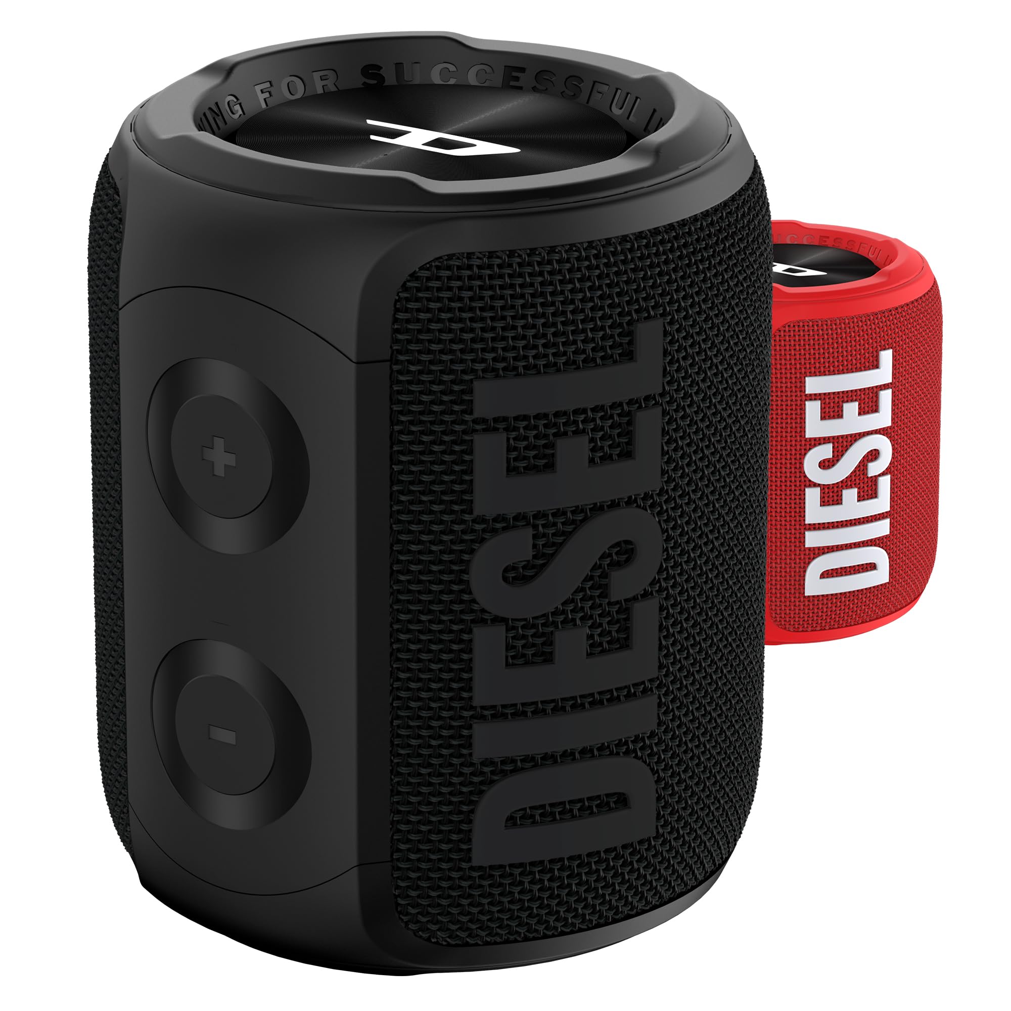 DIESEL Bluetooth Speaker Double Subwoofer Heavy Bass Music Playback Wireless Stereo Pairing of 2 Speakers IPX7 Waterproof Wrist Strap чорний
DIESEL Bluetooth Speaker Double Subwoofer Heavy Bass Music Playback Wireless Stereo Pairing of 2 Speakers IPX7 Waterproof Wrist Strap чорний