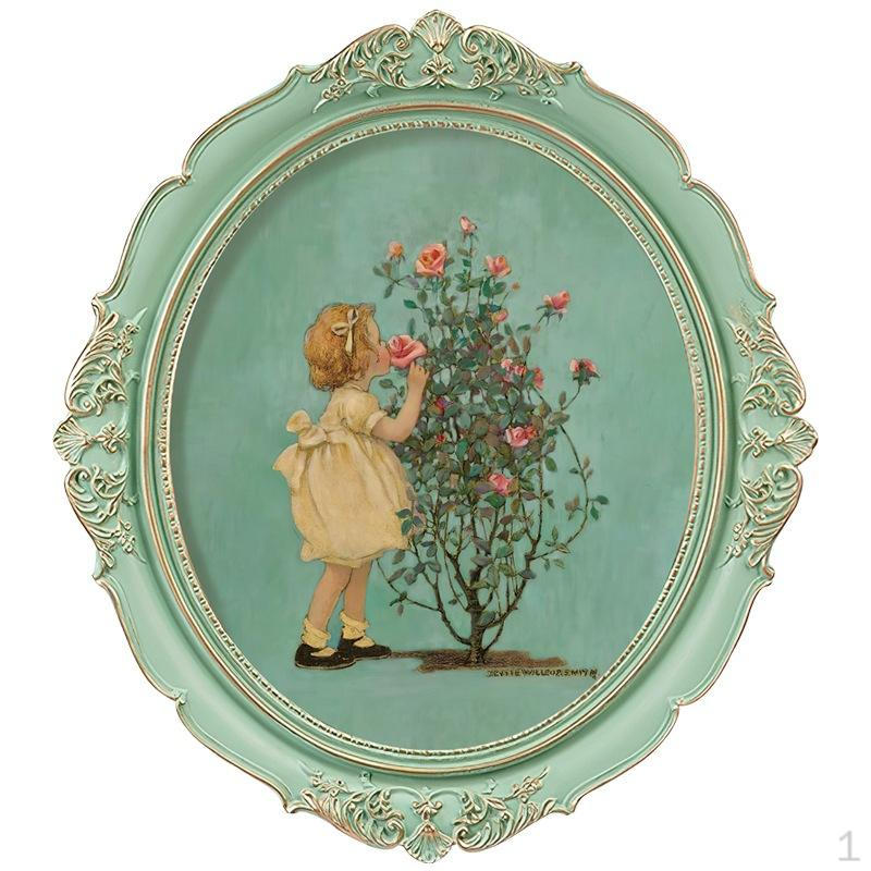 Oval Resin Picture Frame 35x38cm Vintage Green Handmade Photo Gallery Art Home Decor for
Oval Resin Picture Frame 35x38cm Vintage Green Handmade Photo Gallery Art Home Decor for