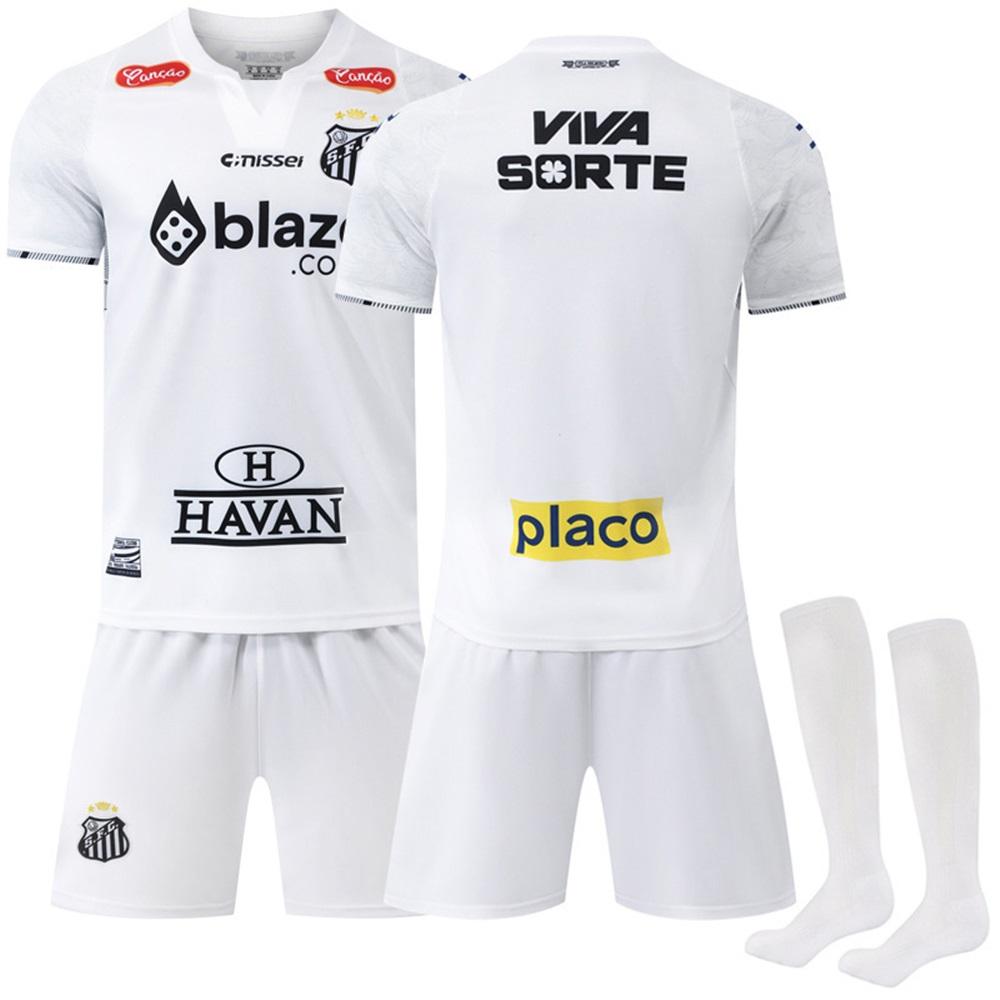 2024-25 Santos Home Sport Training Jersey Set with Socks Teens Kids Adults Football Kits 16
2024-25 Santos Home Sport Training Jersey Set with Socks Teens Kids Adults Football Kits 16