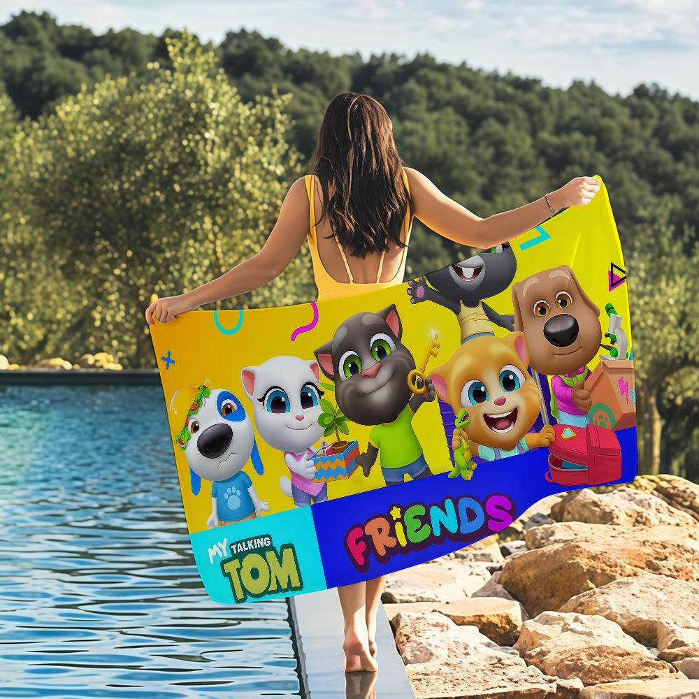 Talking T-Tom And F-Friends Towel Quick Drying Beach Towels Are Suitable For Swimming Pools Camping Yoga And The Gym W40*H60(CM)
Talking T-Tom And F-Friends Towel Quick Drying Beach Towels Are Suitable For Swimming Pools Camping Yoga And The Gym W40*H60(CM)