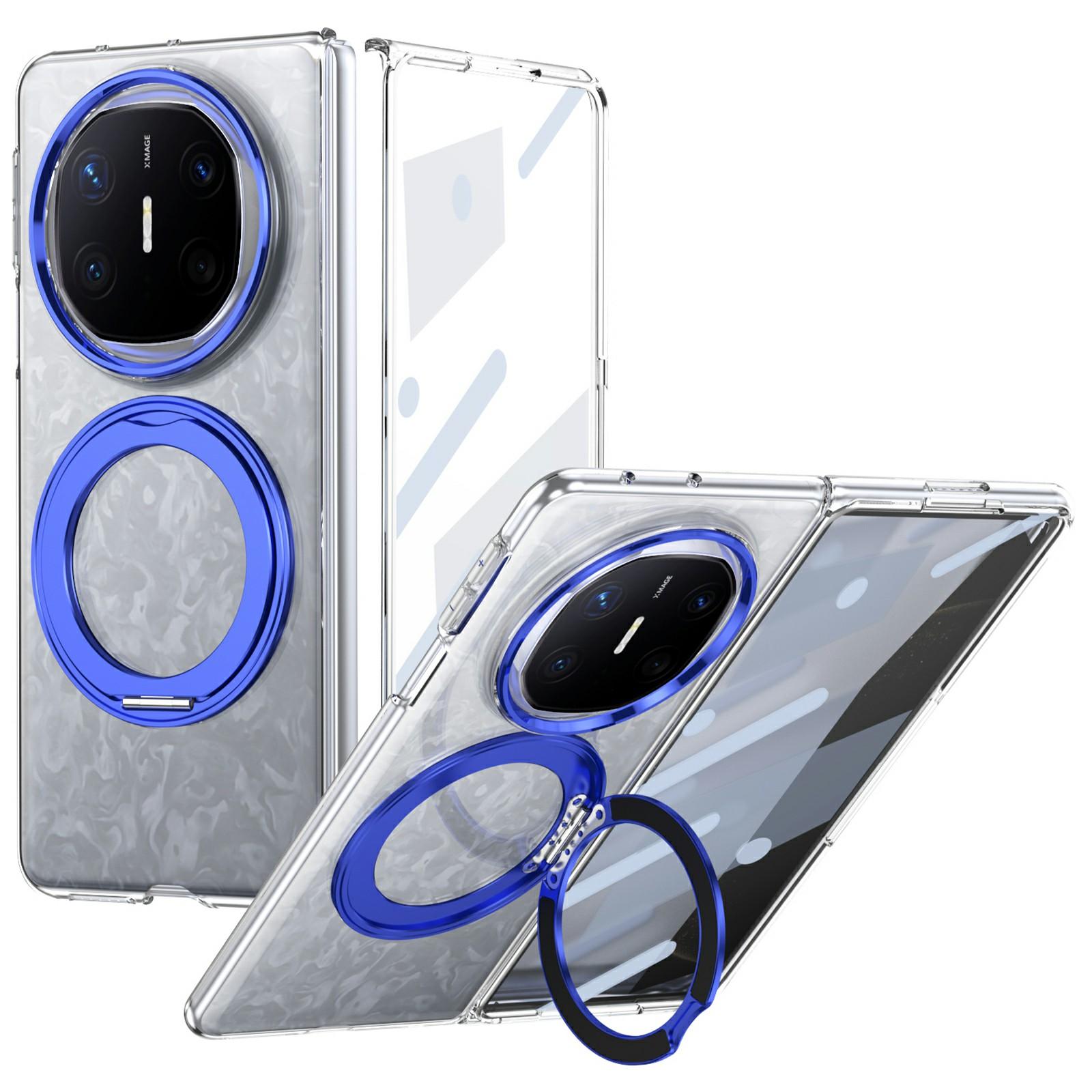 For Huawei Mate X6 Case Magnetic Kickstand Clear PC Phone Cover with HD Screen Film Blue
For Huawei Mate X6 Case Magnetic Kickstand Clear PC Phone Cover with HD Screen Film Blue