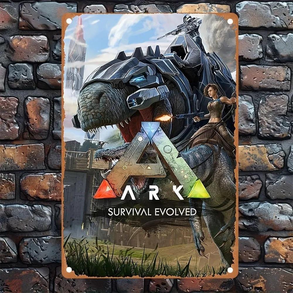 ARK Survival Evolved Metal Sign 8x12 Inch Retro Wall Art Durable Aluminum Wall Decor for Gamers 20x30cm
ARK Survival Evolved Metal Sign 8x12 Inch Retro Wall Art Durable Aluminum Wall Decor for Gamers 20x30cm