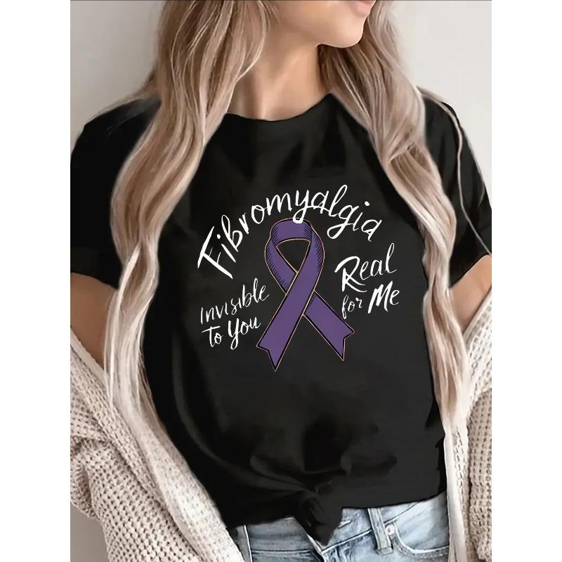 Fibromyalgia Awareness Purple Ribbon Short Sleeve Tee Soft Lightweight Comfort Top 4XL чорний
Fibromyalgia Awareness Purple Ribbon Short Sleeve Tee Soft Lightweight Comfort Top 4XL чорний