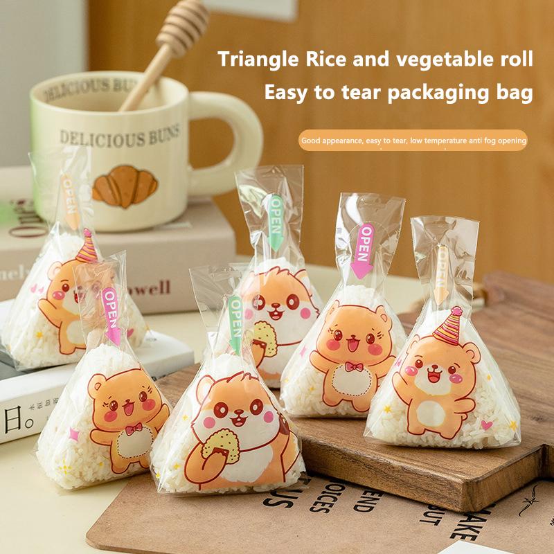 50/100Pcs Japenese Triangle Rice Ball Disposable Packaging Bag Nori Onigiri Sushi Bag Sushi Making Mold Bento Accessories 50Pcs
50/100Pcs Japenese Triangle Rice Ball Disposable Packaging Bag Nori Onigiri Sushi Bag Sushi Making Mold Bento Accessories 50Pcs