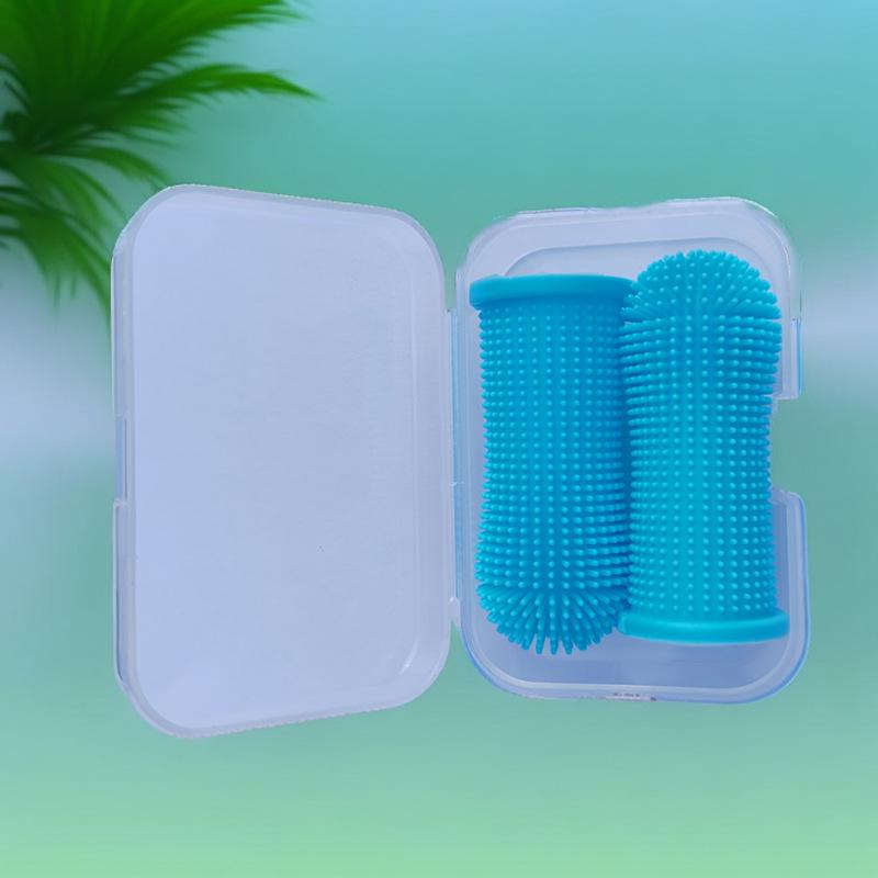 Pet Finger Toothbrush Silicone Kit for Dogs & Cats - Anti-Tartar Gum & Teeth Care
Pet Finger Toothbrush Silicone Kit for Dogs & Cats - Anti-Tartar Gum & Teeth Care