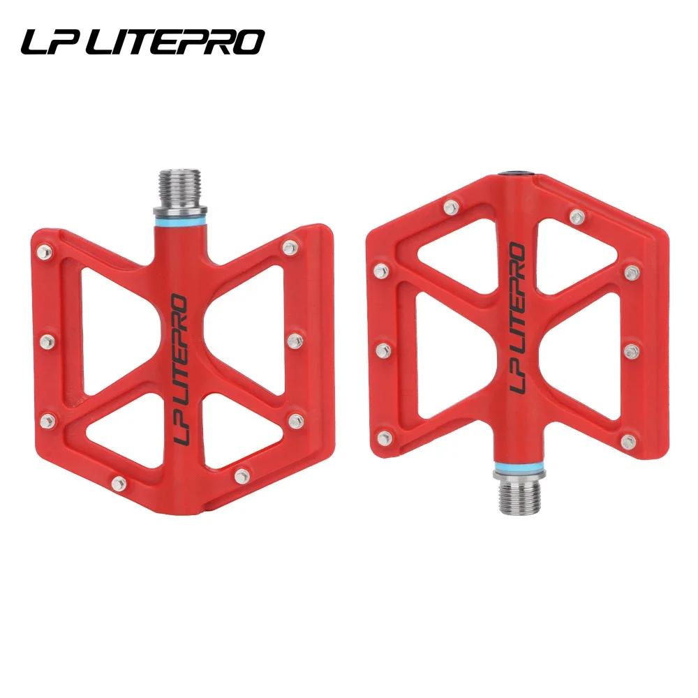 Lp Litepro MTB Bicycle Pedal Ultralight Sealing Bearing Road Bicycle Nylon Road BMX Pedal Flat Bicycle Titanium Shaft 170g Red Pedal
Lp Litepro MTB Bicycle Pedal Ultralight Sealing Bearing Road Bicycle Nylon Road BMX Pedal Flat Bicycle Titanium Shaft 170g Red Pedal