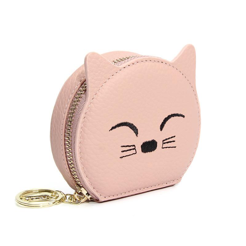 Cartoon Cat Leather Keychain Cute Animal Student Backpack Pendant Creative Car Accessory Elegant Hanging Ornament Lipstick Case розовый
Cartoon Cat Leather Keychain Cute Animal Student Backpack Pendant Creative Car Accessory Elegant Hanging Ornament Lipstick Case розовый
