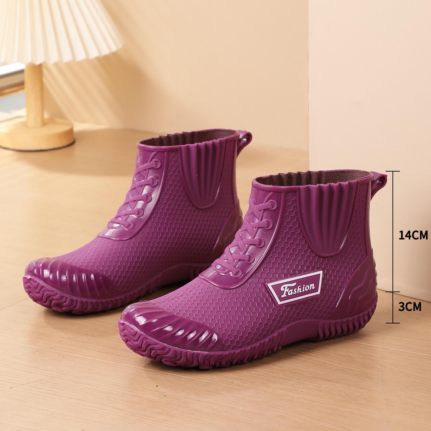 Anti-shoe women s rain shoes rain boots student non-slip rubber shoes adult boots short fashion work shoes foreign trade 41
Anti-shoe women s rain shoes rain boots student non-slip rubber shoes adult boots short fashion work shoes foreign trade 41