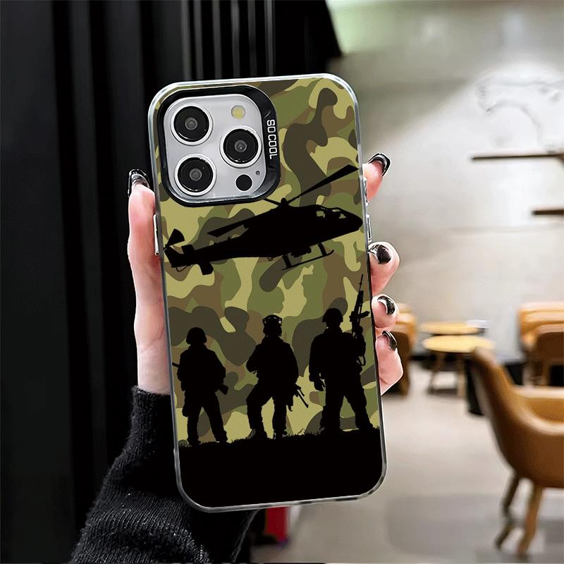 Camouflage Military Pattern Shockproof Phone Case for iPhone 17 Air 16 16E 15 Pro Max 14 Plus 13 Mini 12 Back Cover Anti Fall Fu iPhone 12
Camouflage Military Pattern Shockproof Phone Case for iPhone 17 Air 16 16E 15 Pro Max 14 Plus 13 Mini 12 Back Cover Anti Fall Fu iPhone 12
