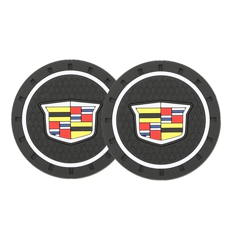 PVC Car Water Coaster Anti-Slip Cup Mat Pad Decoration for Cadillac Escalade Deville Seville XT5 XTS CTS BLS SLS SRX XLR CT5 CT4
PVC Car Water Coaster Anti-Slip Cup Mat Pad Decoration for Cadillac Escalade Deville Seville XT5 XTS CTS BLS SLS SRX XLR CT5 CT4