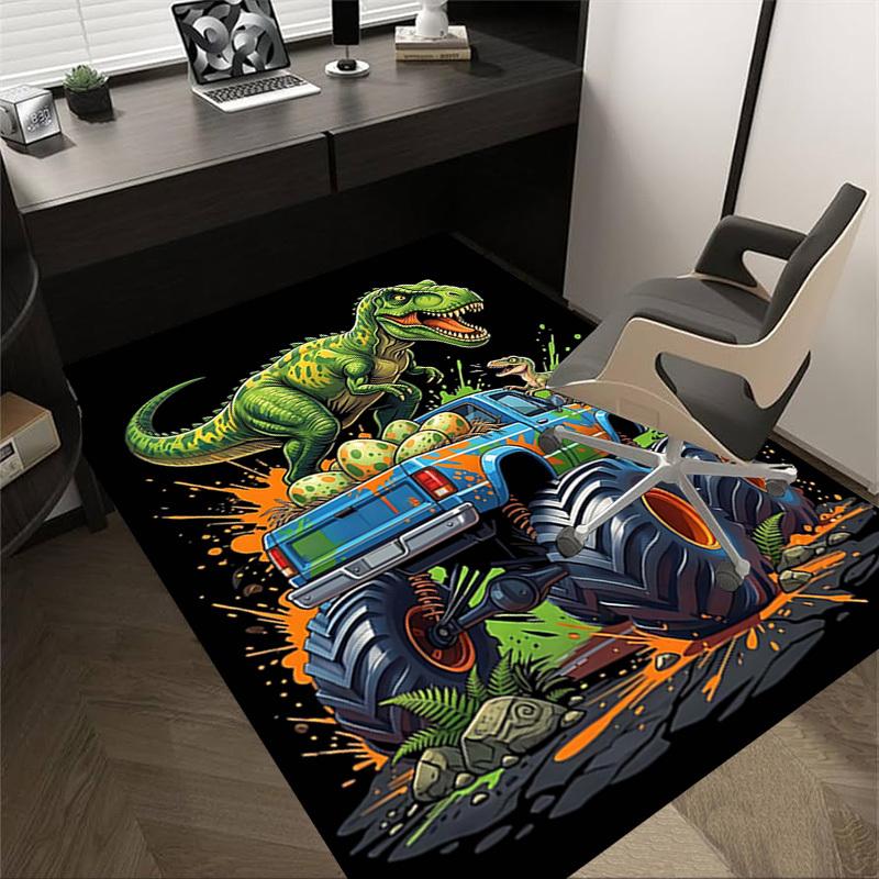 1PC Dinosaur Truck Extra Large Non-Slip Floor carpet, Office, family, bedroom, Studio - Large Area RugJ0378 60cm by 90cm
1PC Dinosaur Truck Extra Large Non-Slip Floor carpet, Office, family, bedroom, Studio - Large Area RugJ0378 60cm by 90cm