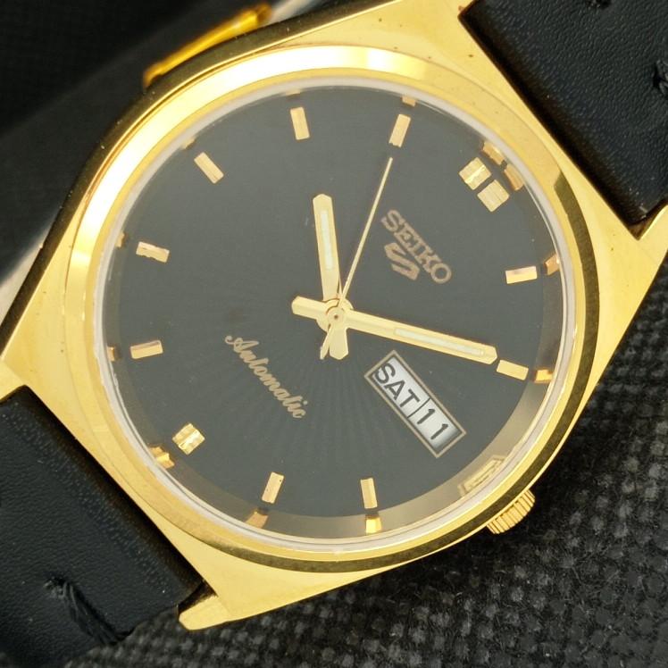 REFURBISHED VINTAGE SEIKO 5 AUTO 6309A JAPAN MENS D/D BLACK WATCH 593c-a314886-2 SKU593c-a314886
REFURBISHED VINTAGE SEIKO 5 AUTO 6309A JAPAN MENS D/D BLACK WATCH 593c-a314886-2 SKU593c-a314886