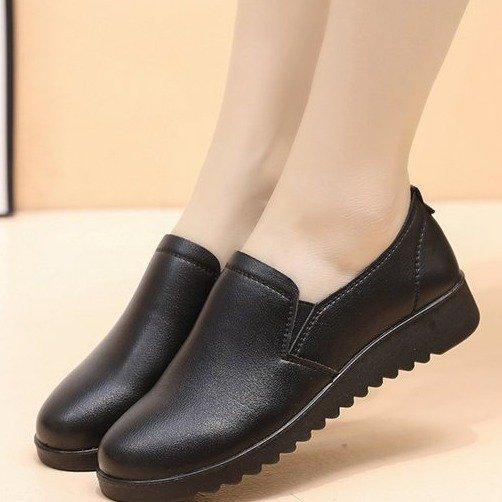 Старая пекинская рабочая обувь большого размера черные кожаные туфли плоская подошва одинарная обувь нескользящая мягкая подошва водонепроницаемая удобная универсальная 42 чёрный
Старая пекинская рабочая обувь большого размера черные кожаные туфли плоская подошва одинарная обувь нескользящая мягкая подошва водонепроницаемая удобная универсальная 42 чёрный